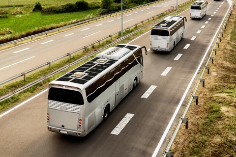 曲面牆、交通工具